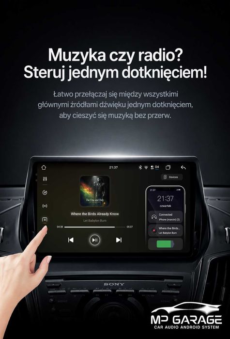 FORD KUGA II /C-MAX II  Nawigacja Android_14 4G CarPlay/AA Qled Montaż Gwarancja