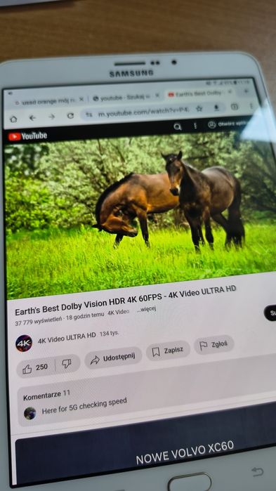 Tablet Galaxy Tab S2 4G LTE SIM modem SM-T719 32GB RAM Super AMOLED