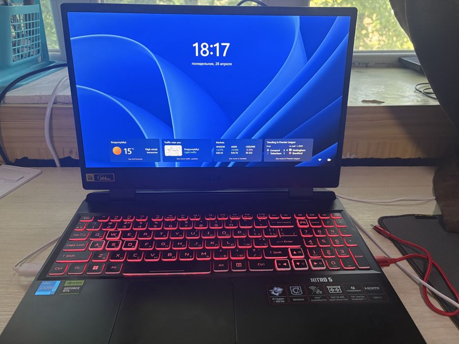 Продам ноутбук Acer nitro 5  AN515 - 58