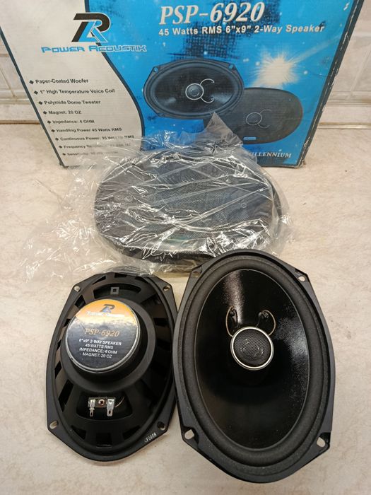 Динамики  6/9 овалы в авто.