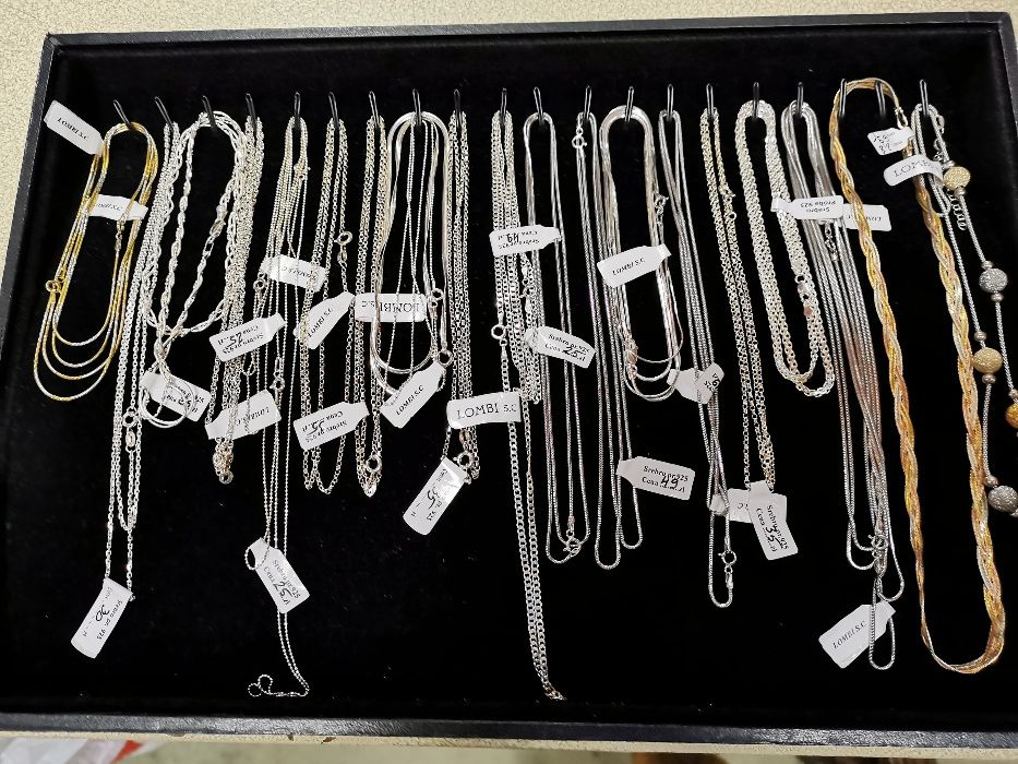 Srebro Srebrne łańcuszki duży wybór