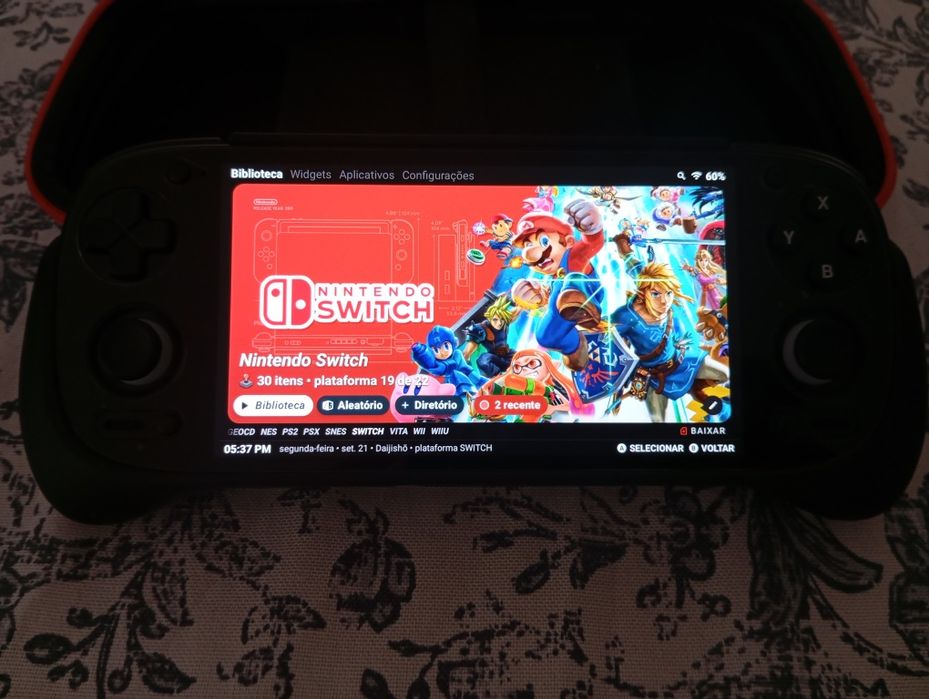 Retroid Pocket G2 – Console Portátil AMOLED (Configurado + Acessórios)