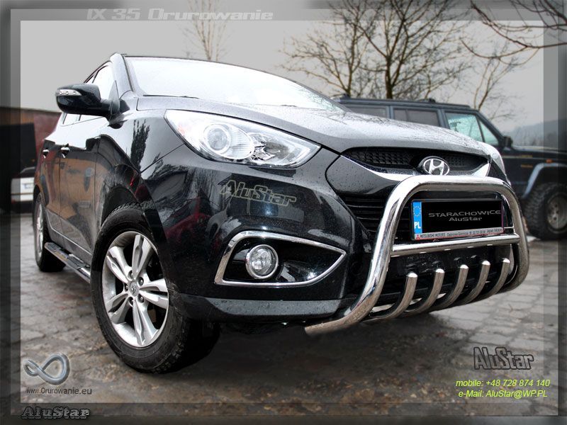 Hiundai Tucson IX35 Santa-Fe Orurowanie Podesty