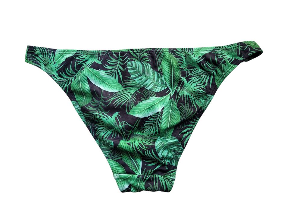 Nowe majtki bikini strój kostium kąpielowy 40,L wzór liście Primark