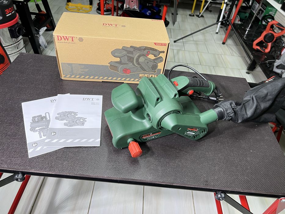 Ленточная шлифмашина DWT BS09-75V Оригинал Гарантия 24 мес