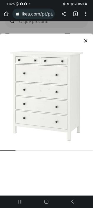 Cómoda da loja IKEA