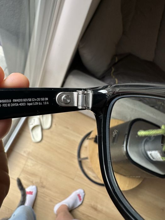 okulary Rayban Meta Wayfarer glasses 1 gen