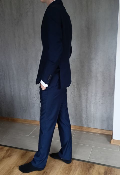 Garnitur męski bierzmowanie, egzamin 175 cm wzrostu, szczupły