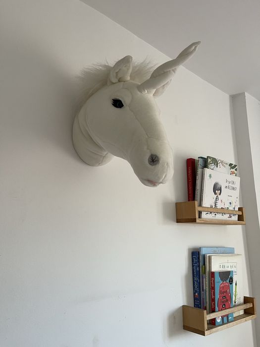 Cabeça de Unicórnio em Peluche