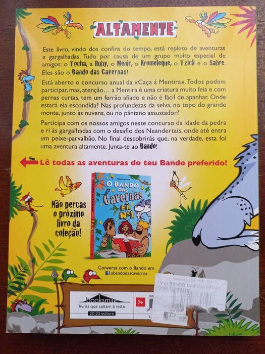 Livro O Bando das Cavernas Altamente - portes grátis