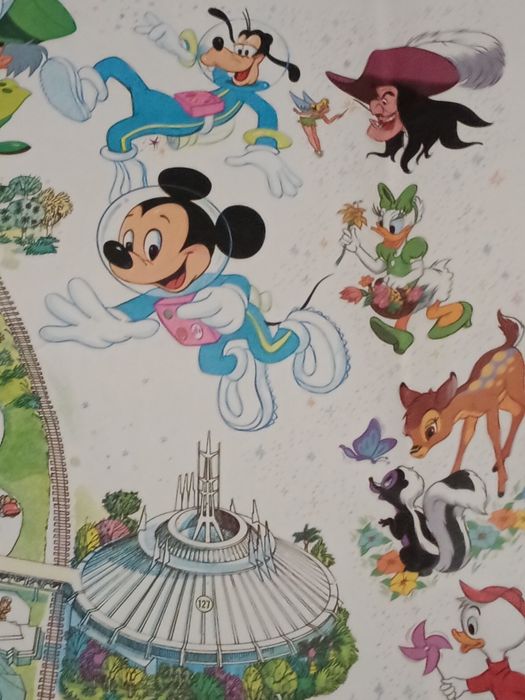 Mapa Magic Kingdom Disney