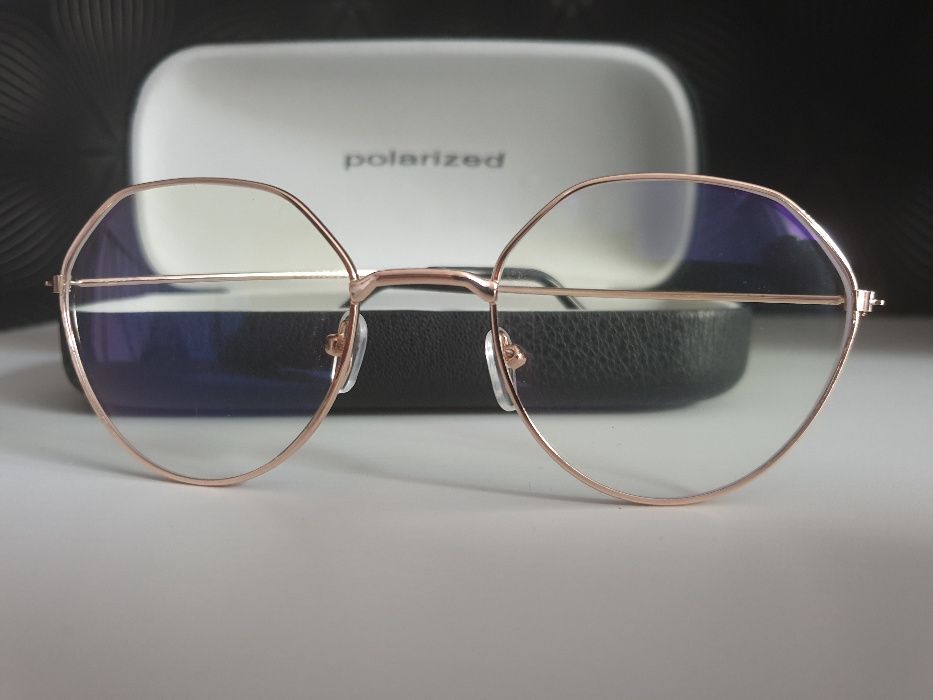 Okulary Zerówki z Filtrem BLUE LIGHT do komputera zlo505