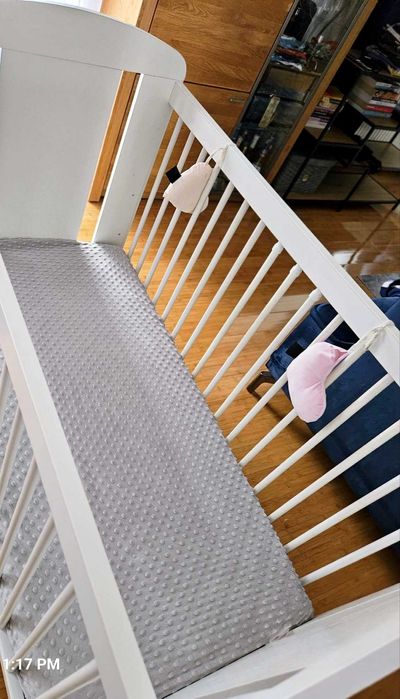 Łóżeczko dziecięce KLUPŚ 120x60