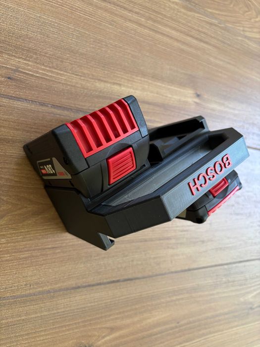 Uchwyt Koszyk do Baterii Bosch Professional 18V, 4 akumulatory