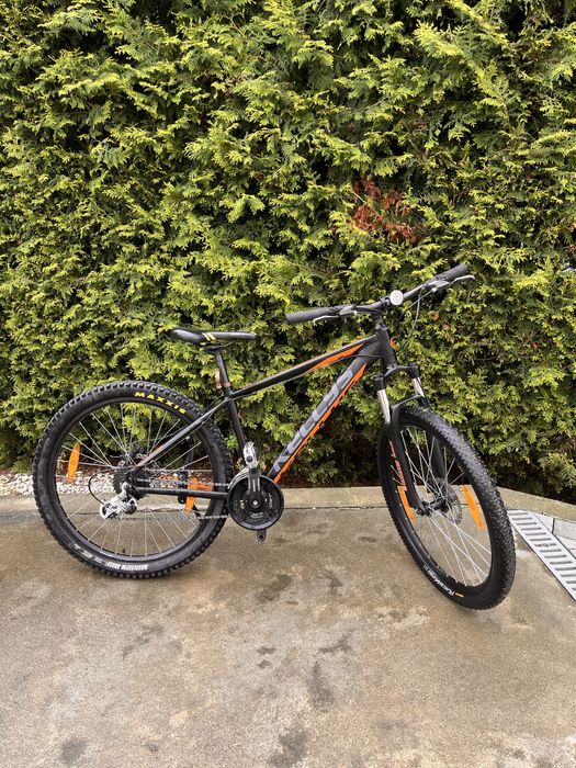 Rower kellys pomarańczowo czarny