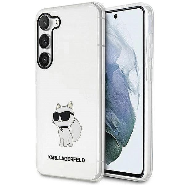 Etui Karl Lagerfeld Ikonik Choupette na Samsung Galaxy S23 - przezrocz