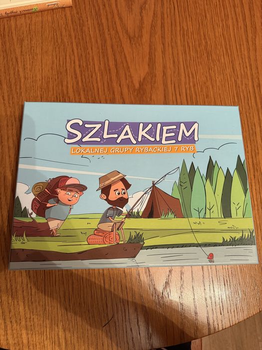 Szlakiem lokalnej grypy rybackiej - gra planszowa