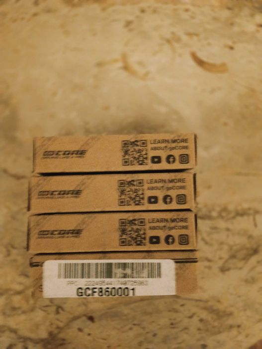 Conjunto 4 Velas de ignição - GoCORE GCF860001 (NOVAS)