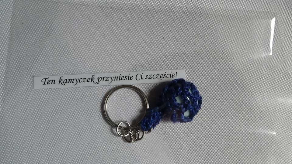 Breloczek do kluczy "Łap szczęście"
