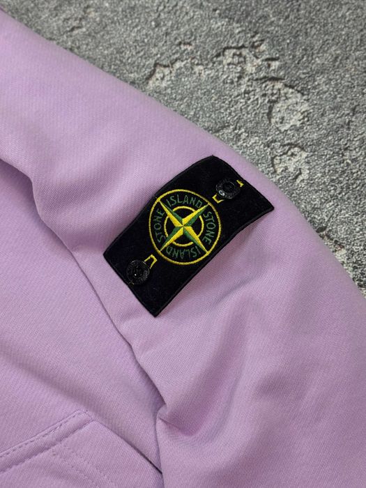 Зіп-худі STONE ISLAND ліловий / зип-худи стон айленд лиловый