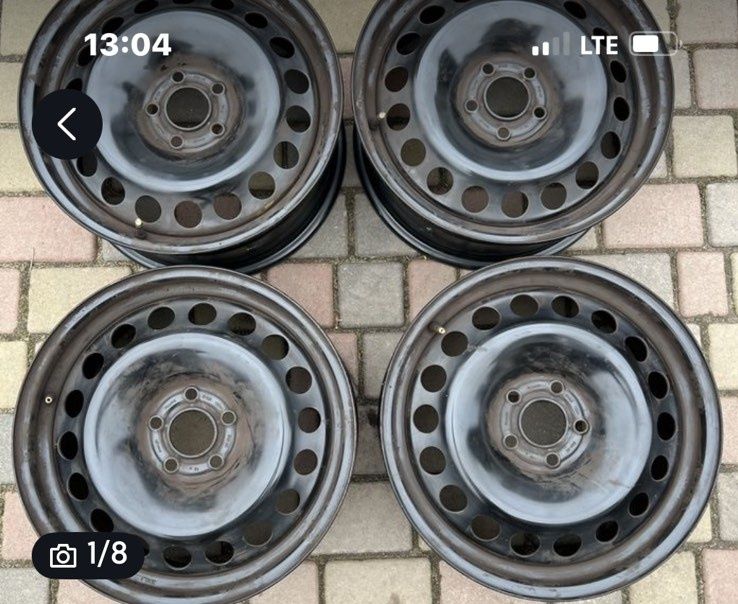 Поштучно Диски 5*108/R17 Ford Kuga Escape Форд Куга Эскейп Фьюжен Пежо Сітроен