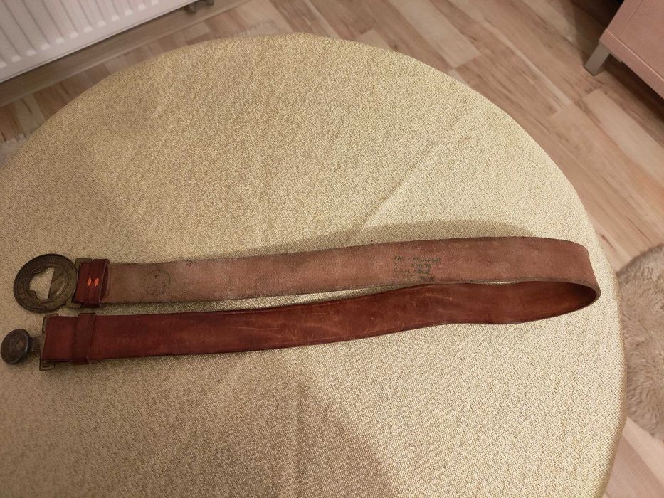 oryginalny pas harcerski z okresu PRL