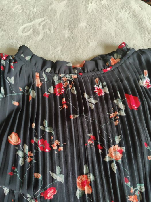 Платье с цветочным принтом