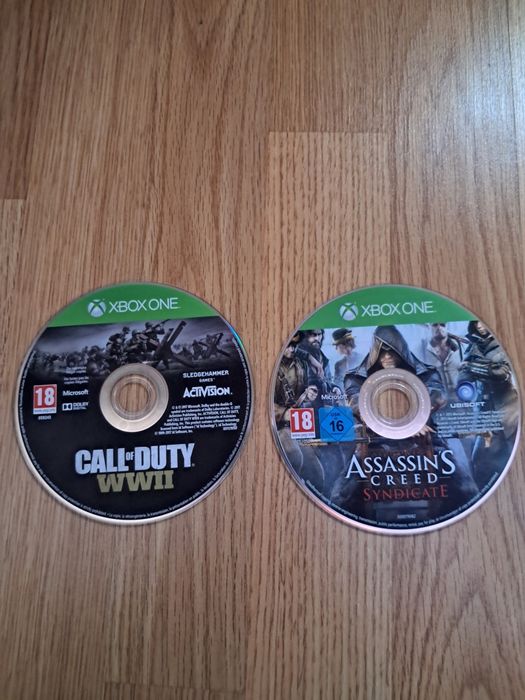 Диски ігрові до xbox one (2 шт.)