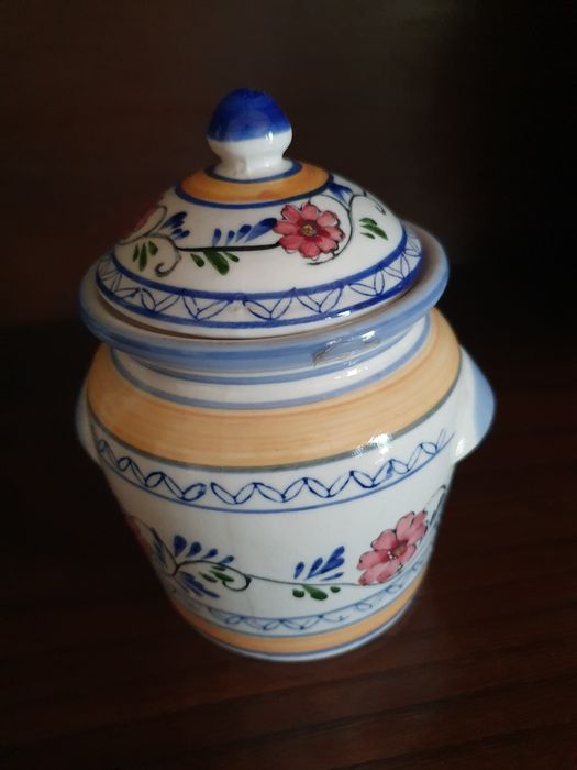 Painted Porcelain Jar