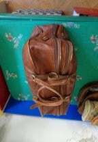 Mala Saco de viajem em Pele