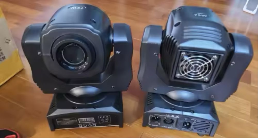 Vendo 4 moving head de 75w