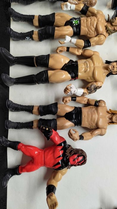 Рестлери wrestling wwe фигурки игрушки реслер борець солдатики
