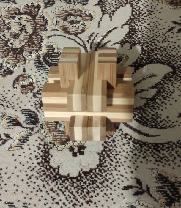 Zabawka logiczna bambusowa. Bamboo Puzzle