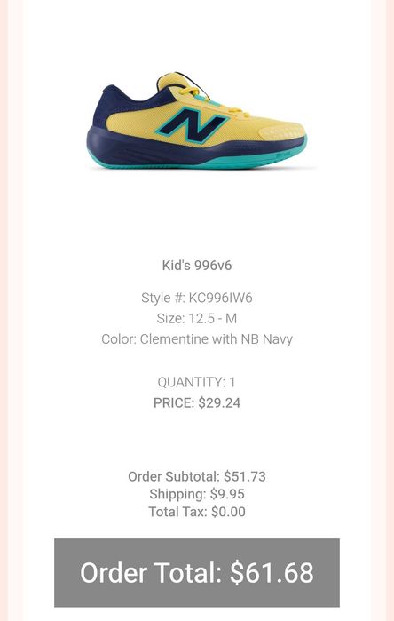 Кросівки дитячі new balance 12,5
