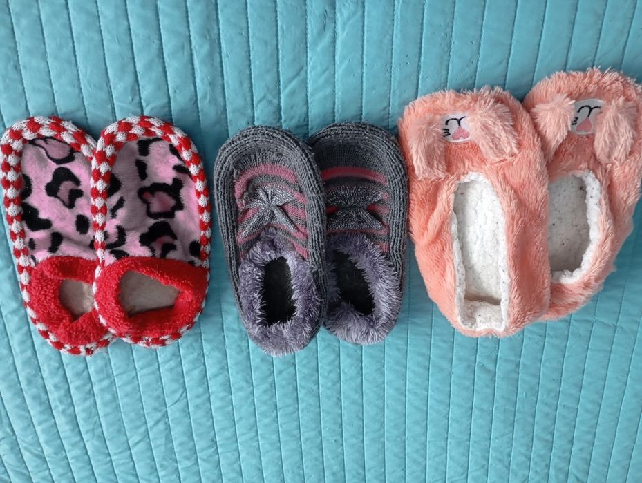 Três pantufinhas