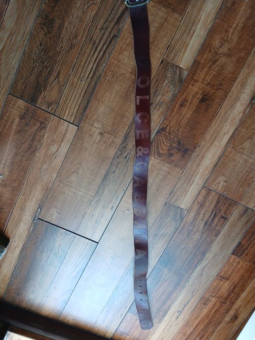 Кожаный ремень Dolce & Gabbana.