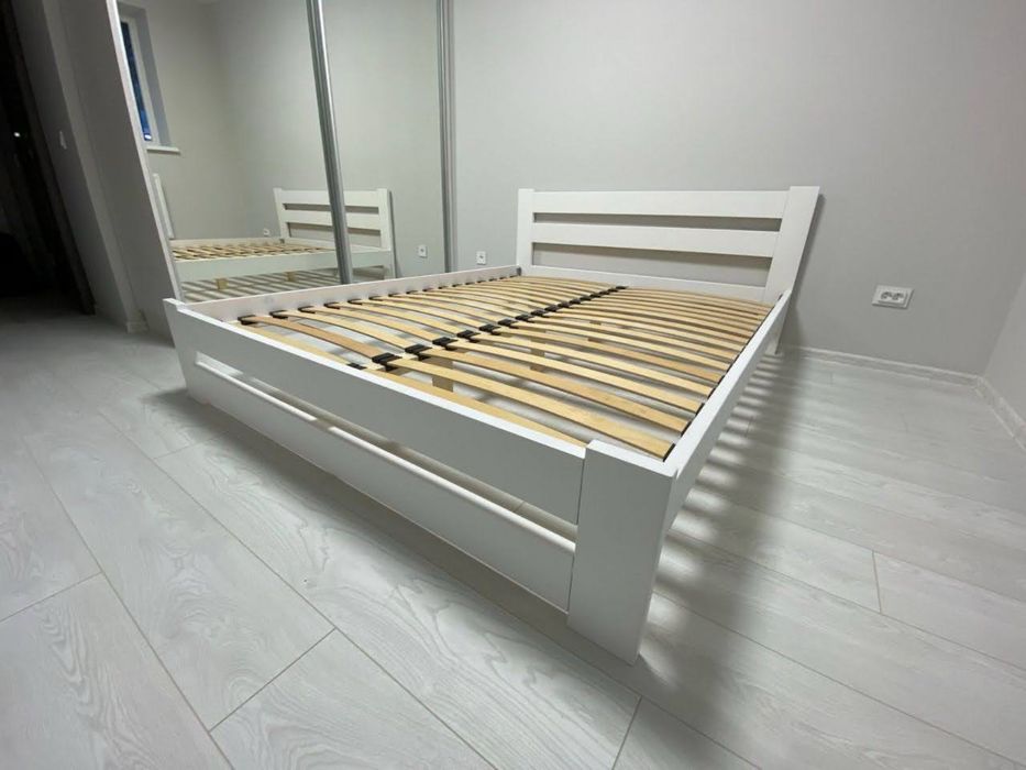 СУПЕР дерев'яне ліжко, кровать з масиву, ціна найнижча від виробника