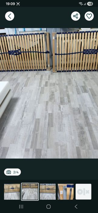 Stelaże drewniane 2 szt 90x200