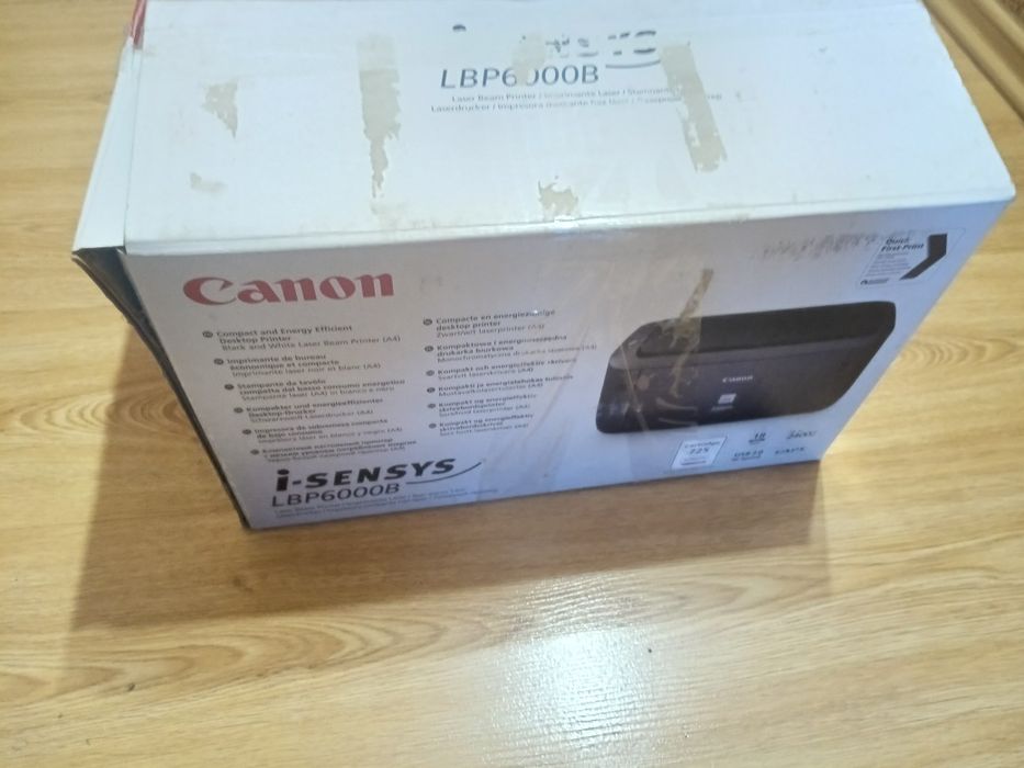 Принтер Canon I-SENSYS LBP6000B. + Сканер Canon 4400F (в Подарок.)