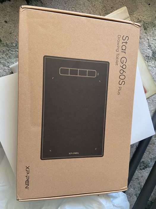Xp-pen star g960s plus графічний планшет графический
