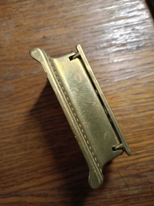 Винтажная латунная шкатулка