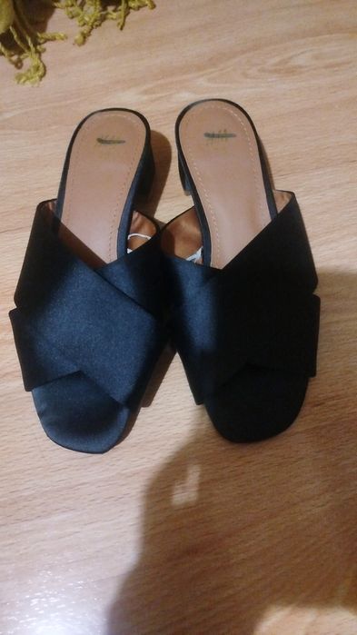 Чорні мюлі жіночі, 35 розмір, дуже зручні