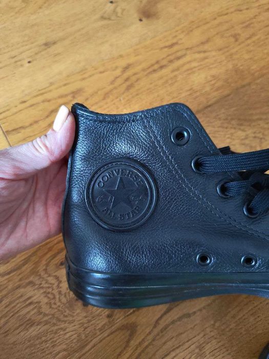 Кожанные кеды Converse р. 38