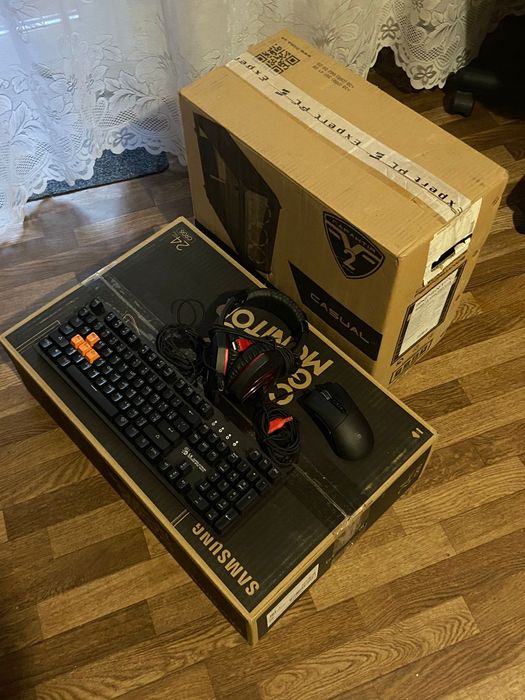 Игровой ПК,комплект, монитор 144Hz,ПК,клава,мишка,RTX2060 i59400f,