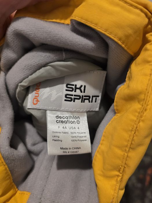 Fato de neve criança