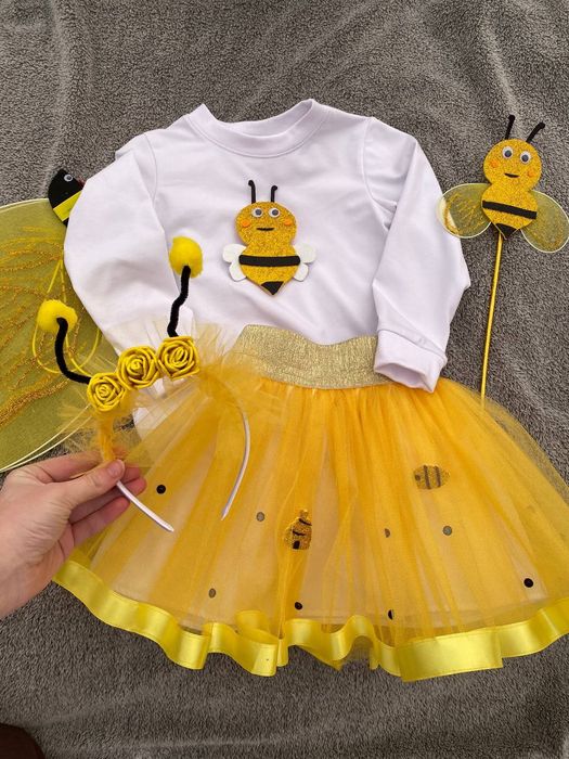 Костюм курчатка,жабки,пролісок, промінчик,краплинка,метелик, бджілка