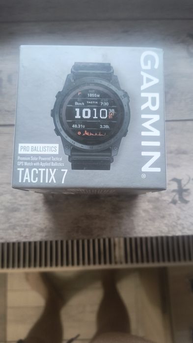 zegarek Garmin tactix 7 pro ballistics edition