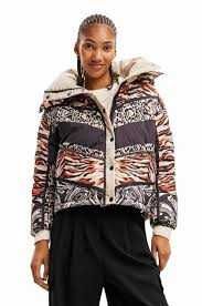 Desigual kurtka z kapturem mega ciepła L