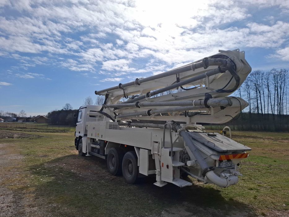 Pompa do betonu Putzmeister M32 Mercedes Actros