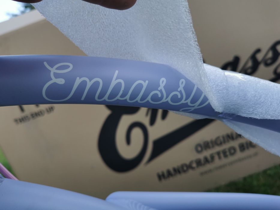 Rower miejski Embassy Jules 26 + koszyk